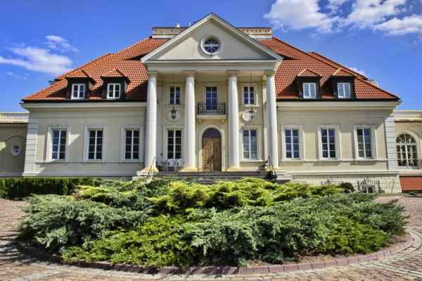 powiat gr&oacute;jecki, Osieczek, Atrakcyjny dw&oacute;r / Hotel / Blisko Warszawy/ Gotowy