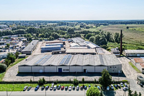 powiat szamotulski, Szamotuły, Świdlińska, Teren przemysłowy z budynkami